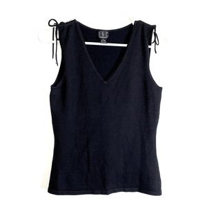 I.N.C Black Knit Tank Top